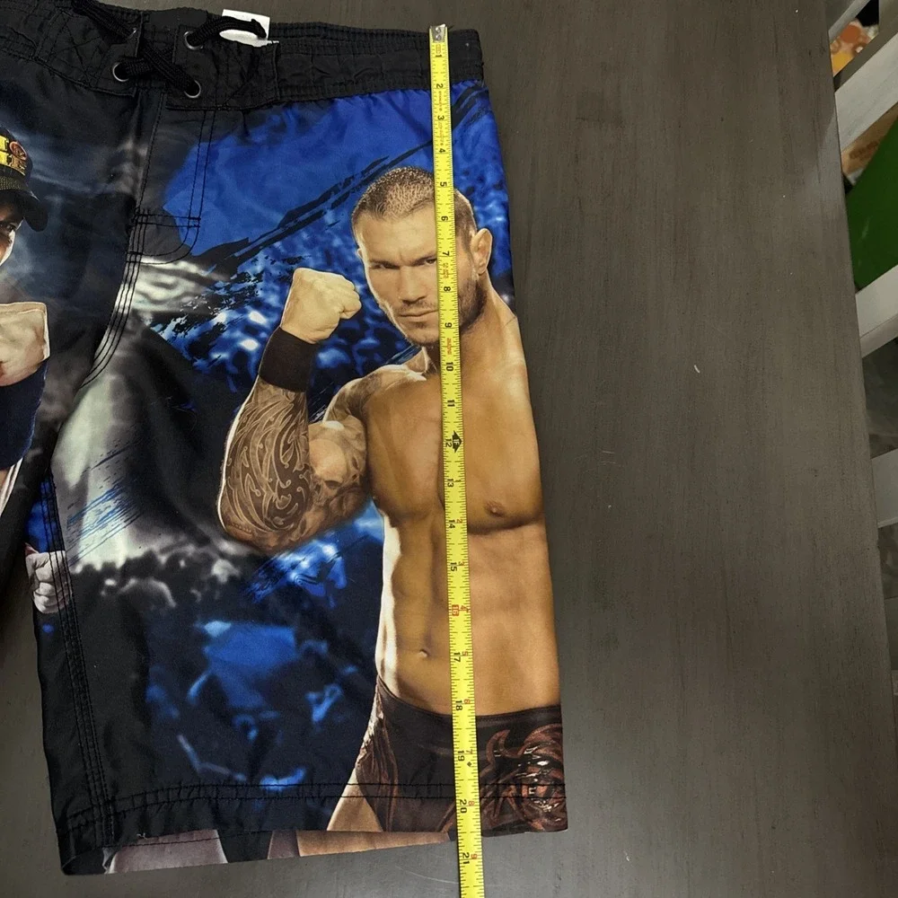 WWE Swim Trunks Boys XL Randy Orton Jon Cena Big Show Wrestling Swimming  Size32